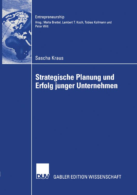 Produktbild: Strategische Planung und Erfolg junger Unternehmen