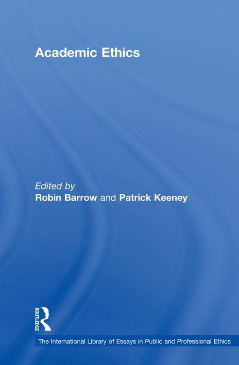 Produktbild: Academic Ethics
