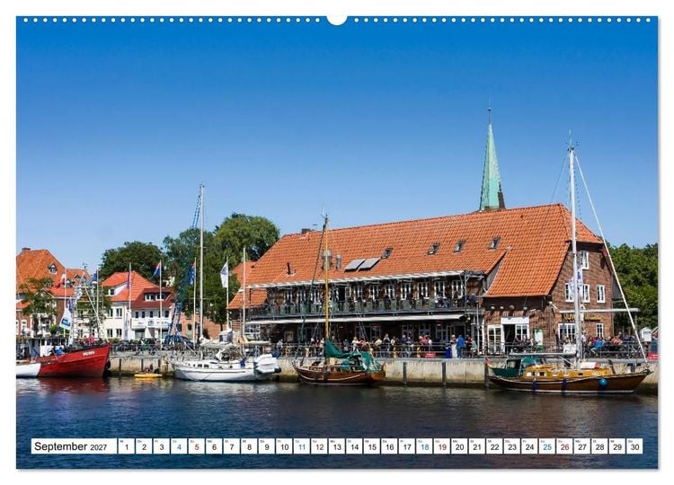 Produktbild: Die Ostseek&uuml;ste von Neustadt bis Travem&uuml;nde (Wandkalender 2027 DIN A2 quer), CALVENDO Monatskalender