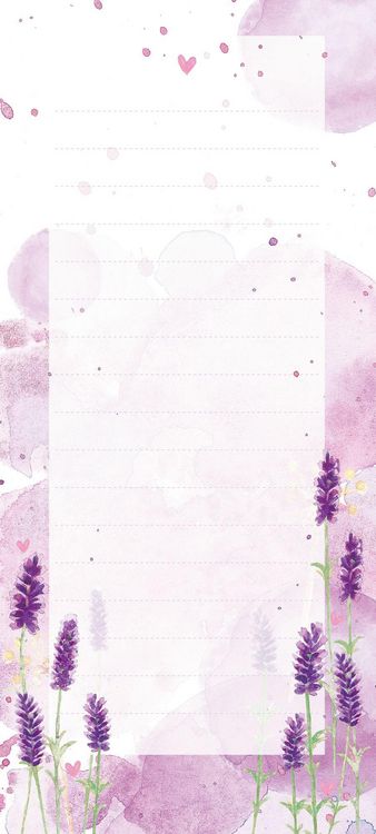 Produktbild: Einkaufsliste - Lavendel
