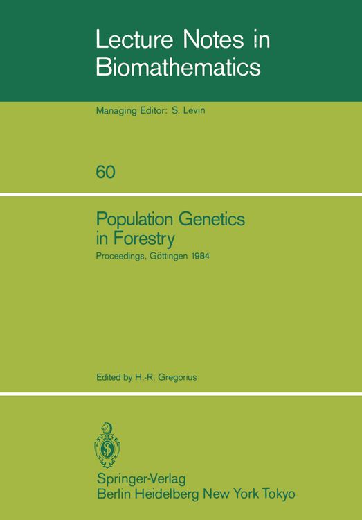 Produktbild: Population Genetics in Forestry