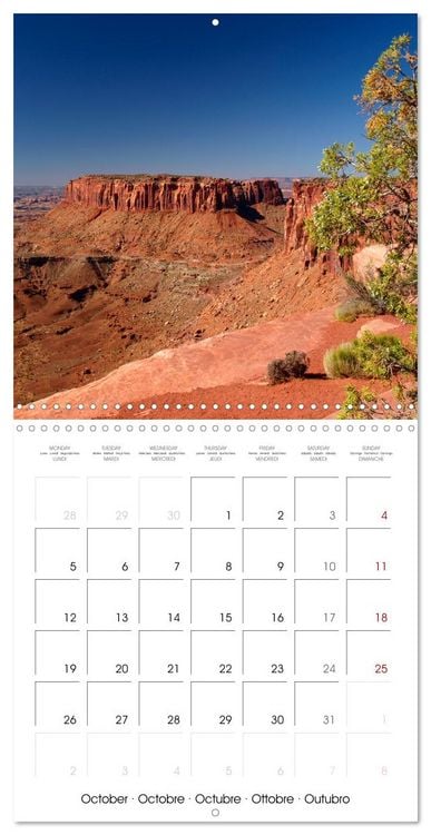 Produktbild: AMERICAN SOUTHWEST Stunning scenery (Wall Calendar 2026 12 &times; 12 Inch) CALVENDO 12 Month Wall Calendar