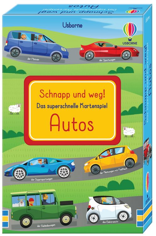 Produktbild: Schnapp und weg! Das superschnelle Kartenspiel: Autos