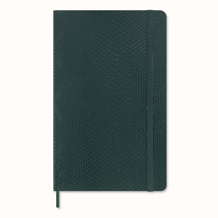 Produktbild: Moleskine Vegea Boa Notizbuch A5 liniert Kt gr&uuml;n in Box