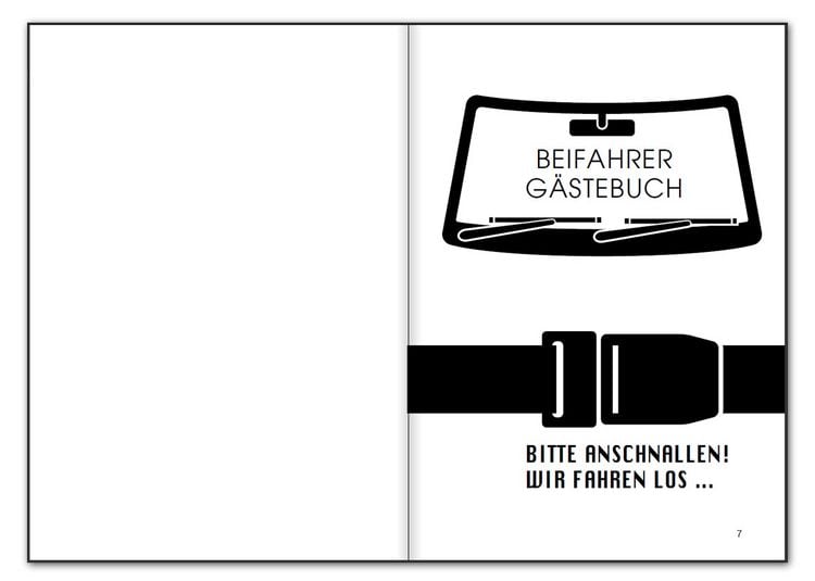 Produktbild: Endlich Auto! Beifahrer Gästebuch und Safety Guide