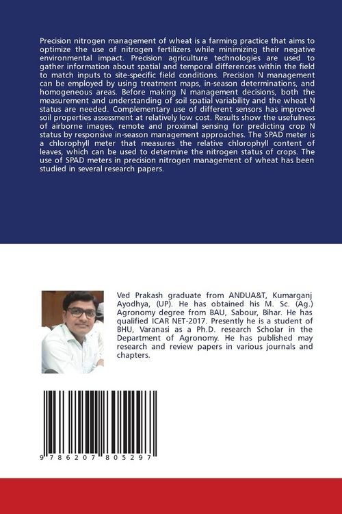 Produktbild: Precision nitrogen application strategy