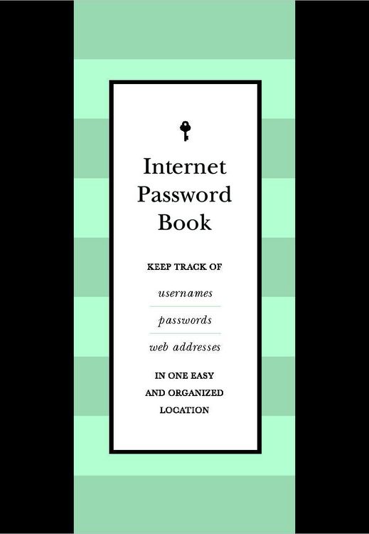 Produktbild: Internet Password Book