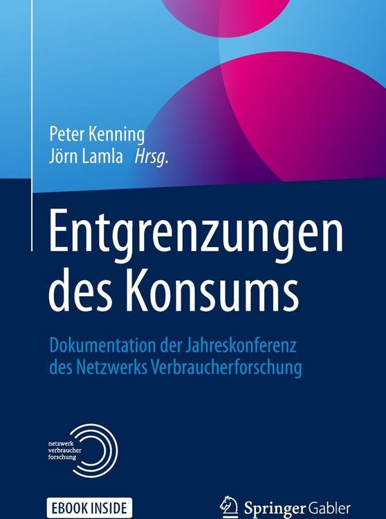 Produktbild: Entgrenzungen des Konsums