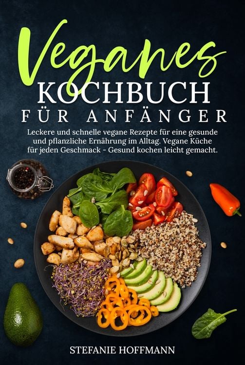 Produktbild: Veganes Kochbuch f&uuml;r Anf&auml;nger