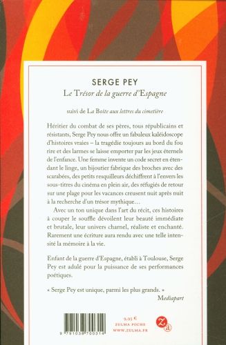 Produktbild: Le tr&eacute;sor de la guerre d'Espagne : r&eacute;cits d'enfance et de guerre