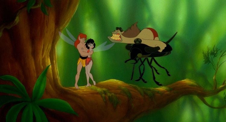 Produktbild: FernGully - Christa und Zaks Abenteuer im Regenwald (Limited Mediabook mit Blu-ray+DVD+Booklet, neues Master, limitiert auf 500 St&uuml;ck)