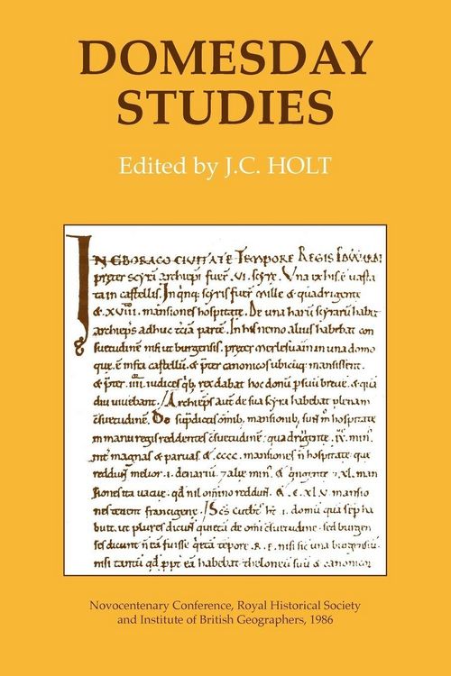 Produktbild: Domesday Studies