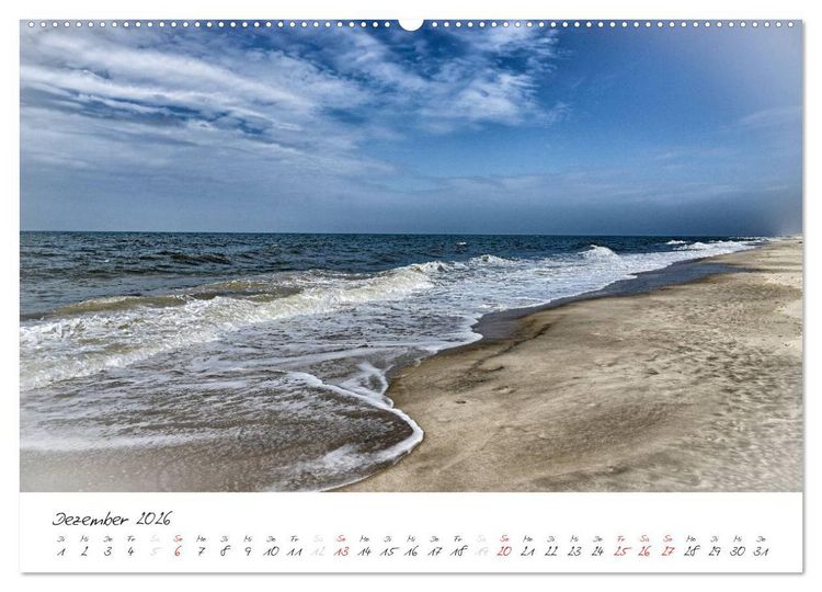 Produktbild: Sylt (Wandkalender 2026 DIN A2 quer), CALVENDO Monatskalender