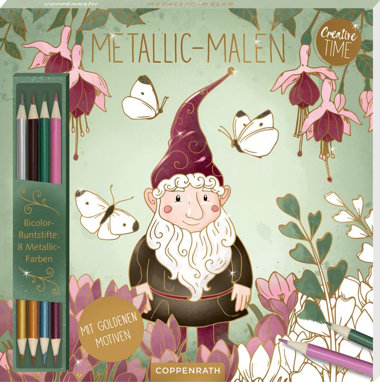 Produktbild: Metallic-Malen Garden Glory