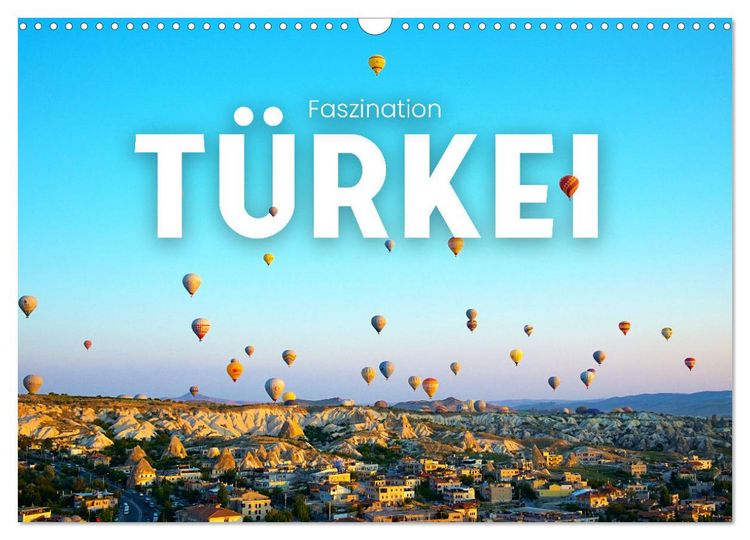 Produktbild: Faszination T&uuml;rkei (Wandkalender 2026 DIN A3 quer), CALVENDO Monatskalender