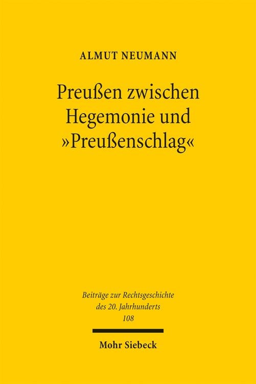 Produktbild: Preu&szlig;en zwischen Hegemonie und "Preu&szlig;enschlag"