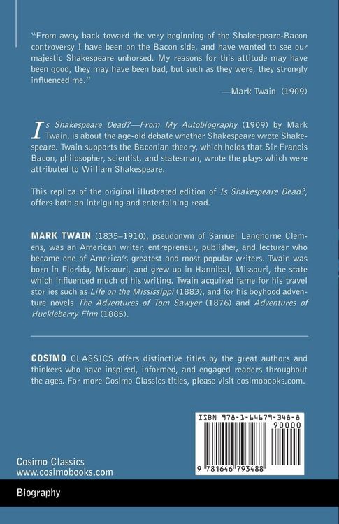 Produktbild: Is Shakespeare Dead?