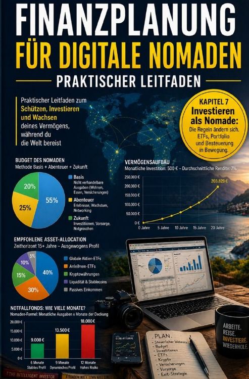 Produktbild: Finanzplanung f&uuml;r digitale Nomaden