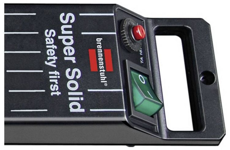 Produktbild: Brennenstuhl 1153380115 Steckdosenleiste mit Schalter 5fach Schwarz Schutzkontakt 1St.