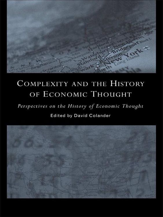 Produktbild: Complexity and the History of Economic Thought