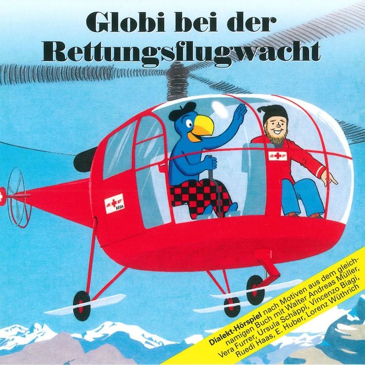Produktbild: Globi bei der Rettungsflugwacht