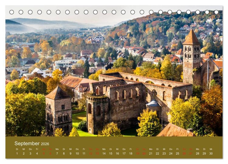 Produktbild: im stift zu bad hersfeld (Tischkalender 2026 DIN A5 quer), CALVENDO Monatskalender