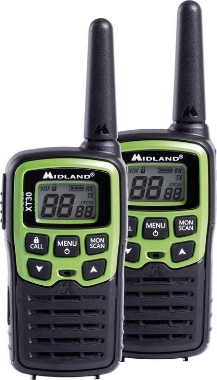 Produktbild: Midland XT30 C1177 PMR-Handfunkger&auml;t 2er Set