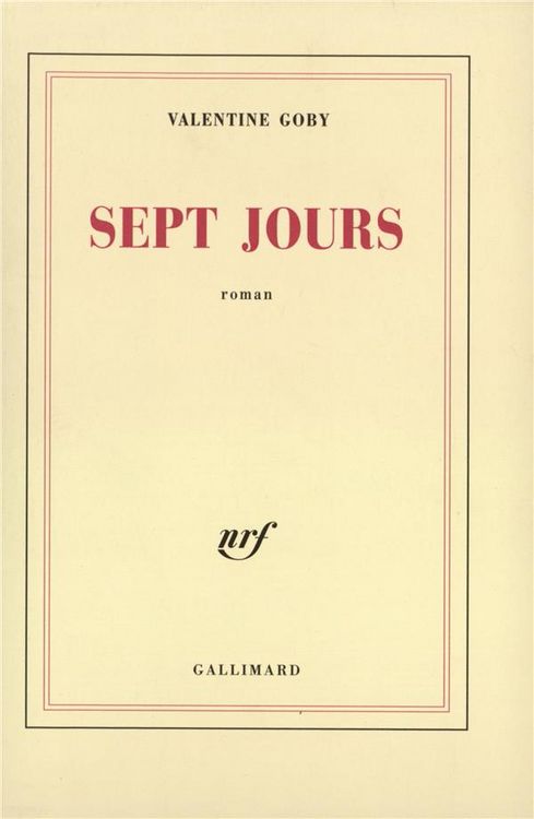 Produktbild: Sept jours