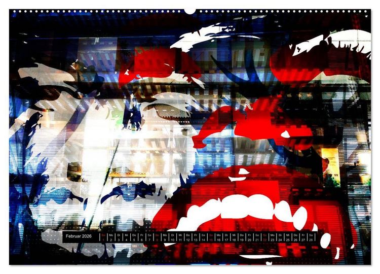 Produktbild: POP ART 3500 (Wandkalender 2026 DIN A2 quer), CALVENDO Monatskalender