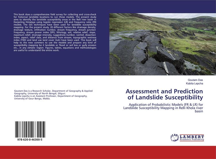 Produktbild: Assessment and Prediction of Landslide Susceptibility