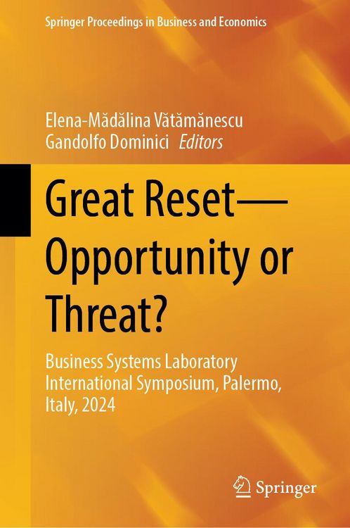 Produktbild: Great Reset-Opportunity or Threat?