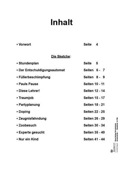 Produktbild: Neue fetzige Schulsketche, Grundschule
