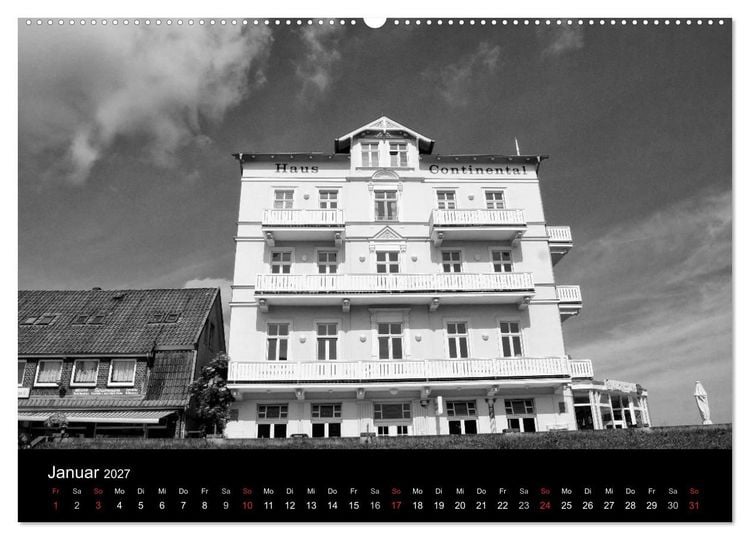 Produktbild: Willkommen in Cuxhaven (Wandkalender 2027 DIN A2 quer), CALVENDO Monatskalender