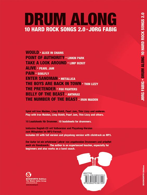 Produktbild: Drum Along - Hard Rock 2.0