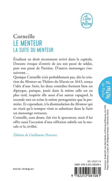 Produktbild: Fre-Menteur Suivi De La Suite