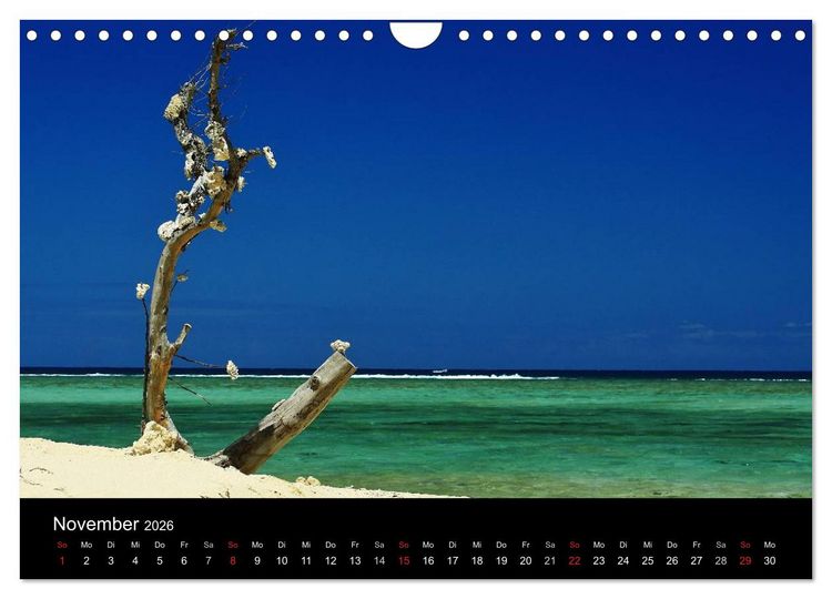 Produktbild: Mauritius - Moments (Wandkalender 2026 DIN A4 quer), CALVENDO Monatskalender