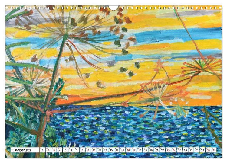 Produktbild: Landschaft in der Malerei: Ein Kunstkalender (Wandkalender 2027 DIN A3 quer), CALVENDO Monatskalender
