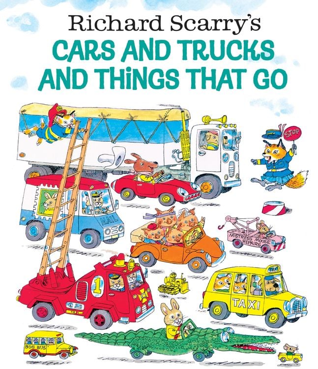 Produktbild: Richard Scarry's Cars and Trucks and Things That Go