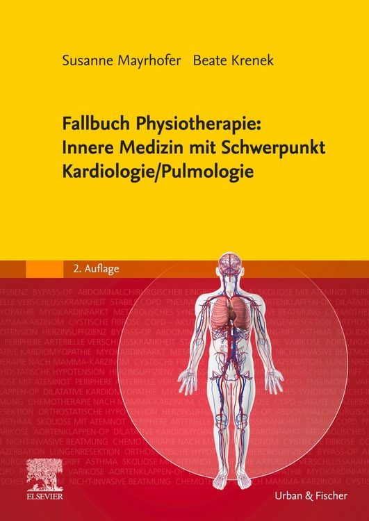 Produktbild: Fallbuch Physiotherapie: Innere Medizin mit Schwerpunkt Kardiologie/Pulmologie