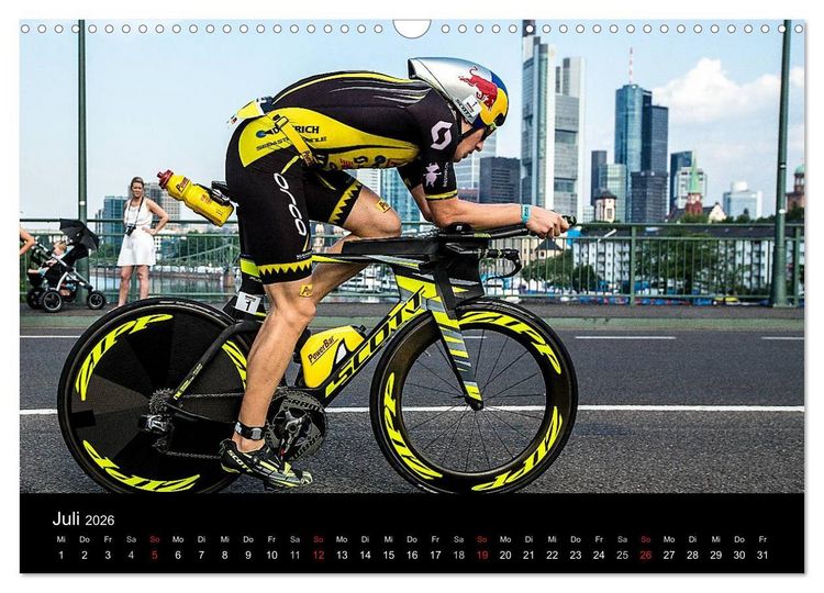 Produktbild: TRIATHLON 2026 (Wandkalender 2026 DIN A3 quer), CALVENDO Monatskalender