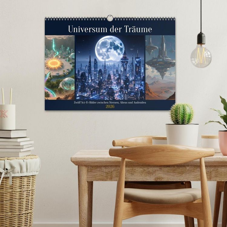 Produktbild: Universum der Tr&auml;ume (Wandkalender 2026 DIN A3 quer), CALVENDO Monatskalender