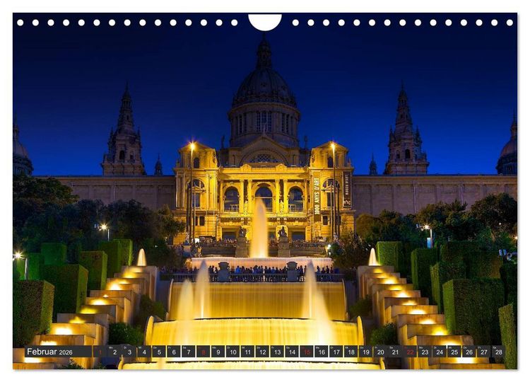 Produktbild: Barcelona Impressionen (Wandkalender 2026 DIN A4 quer), CALVENDO Monatskalender