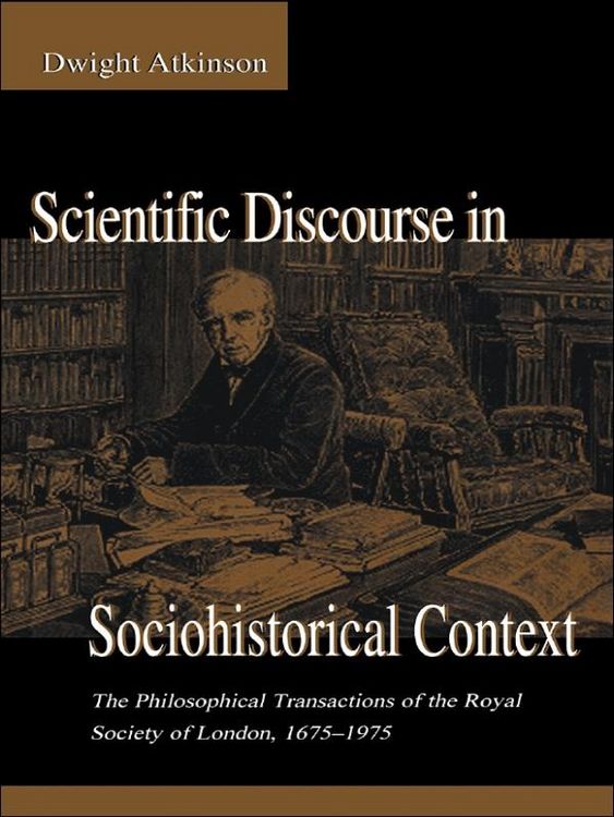 Produktbild: Scientific Discourse in Sociohistorical Context