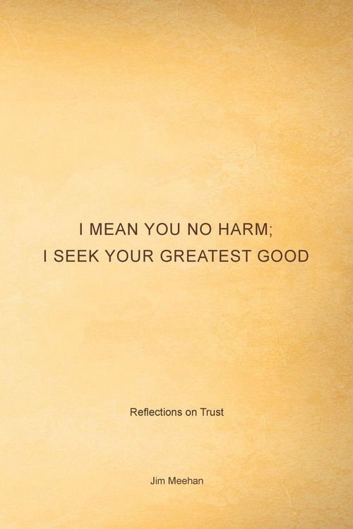 Produktbild: I Mean You No Harm; I Seek Your Greatest Good