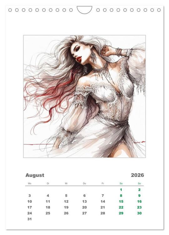 Produktbild: Im Rhythmus der Leidenschaft (Wandkalender 2026 DIN A4 hoch), CALVENDO Monatskalender