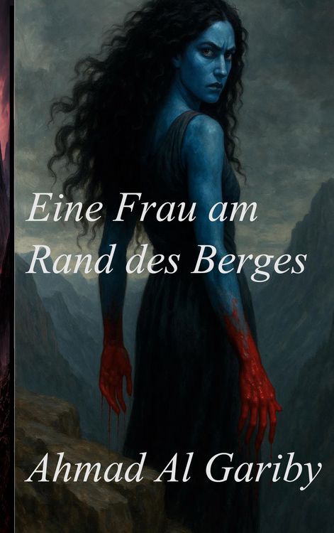 Produktbild: Eine Frau am Rand des Berges