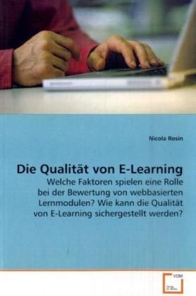 Produktbild: Rosin, N: Die Qualit&auml;t von E-Learning