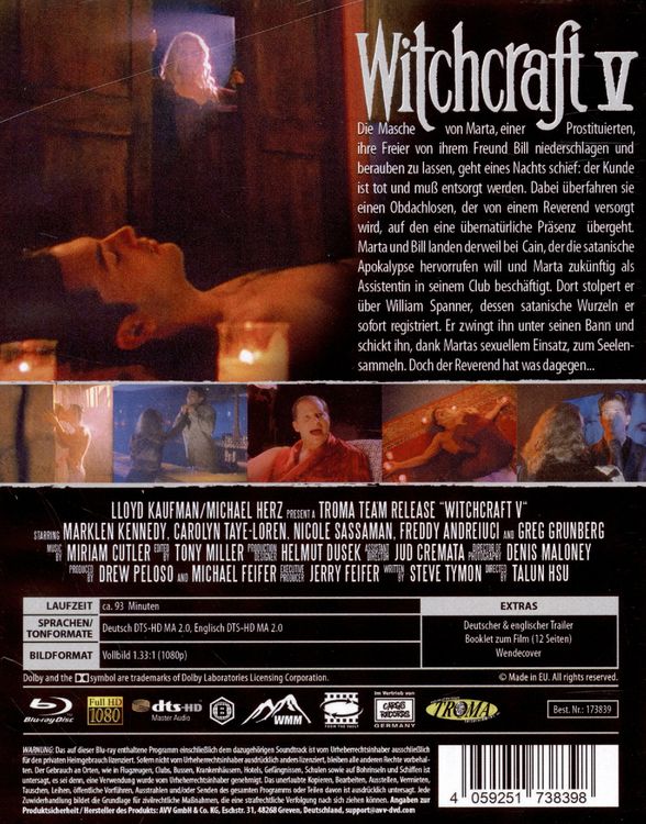 Produktbild: WITCHCRAFT V - COVER B
