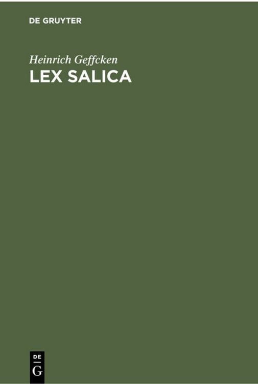 Produktbild: Lex Salica