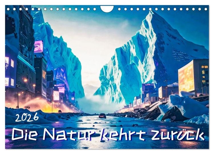 Produktbild: Die Natur kehrt zur&uuml;ck (Wandkalender 2026 DIN A4 quer), CALVENDO Monatskalender